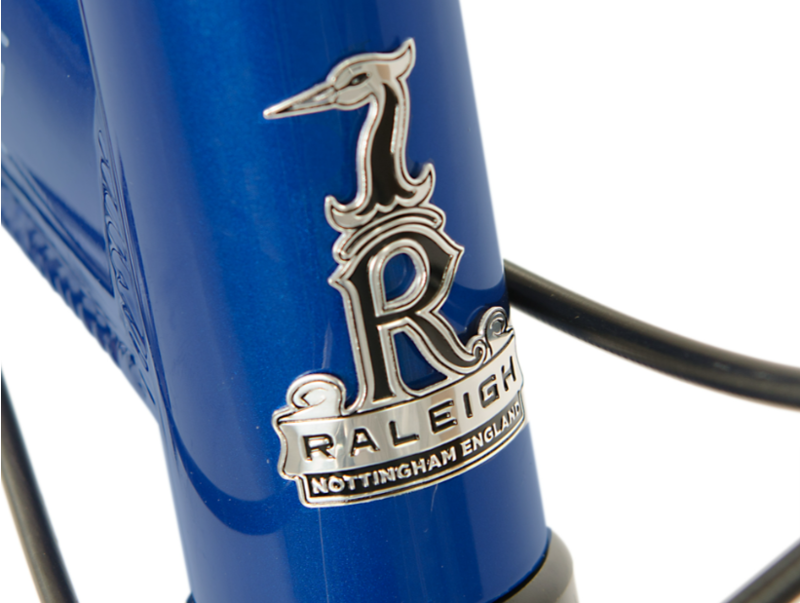 Raleigh Stowaway 20 Blue 11inch Folding Bike-8